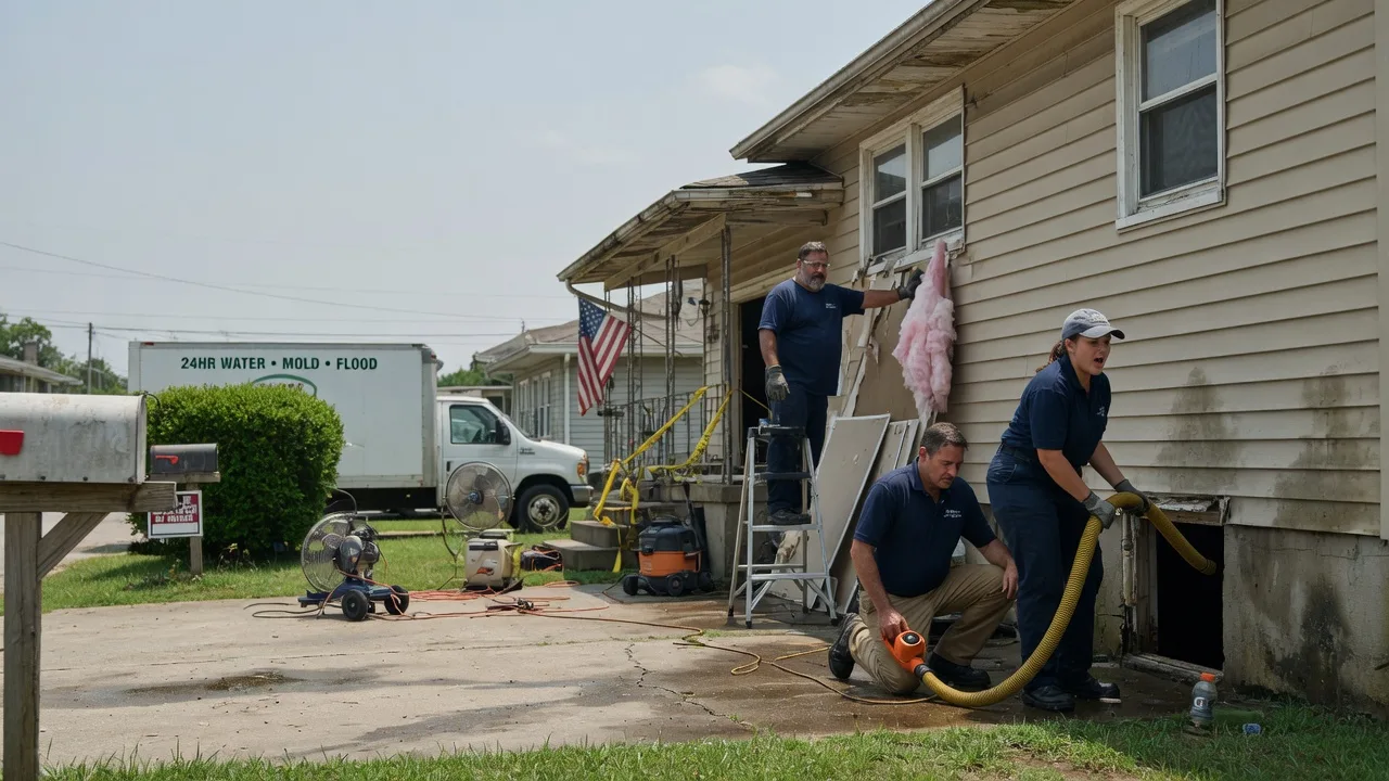 Water Damage Repair in Drumright, OK near me